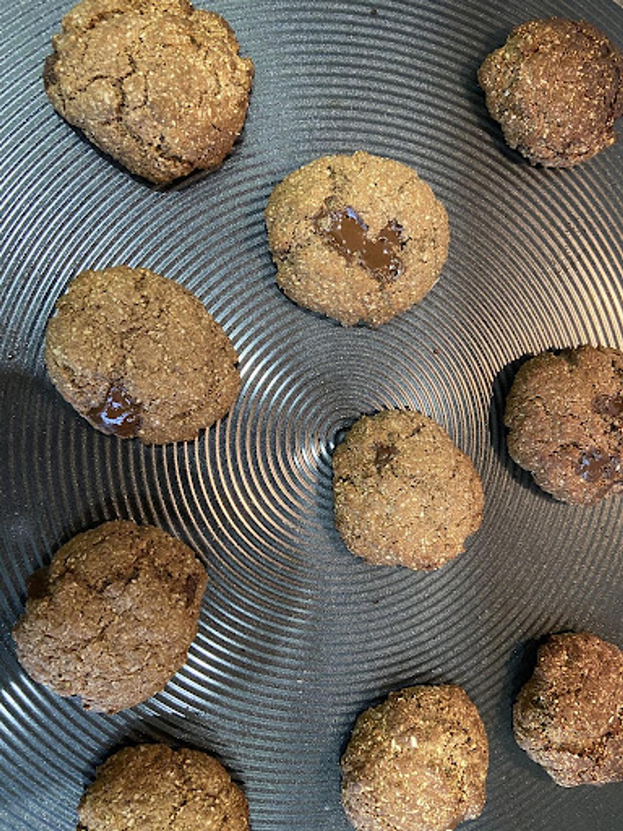 Chocolate Protein Cookie (GF, Vegan, Contains Nuts)