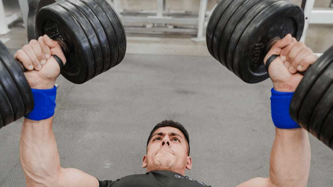 Floor Press For Bigger Chest & Arms